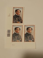 US  Stamp Scott# 3651 Harry Houdini 2002 MNH 