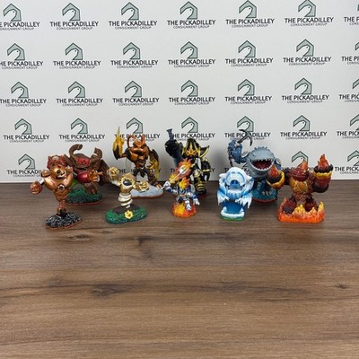 Lot of 9 Activision Skylander Gaming Figures