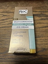 RoC Multi Correxion Hydrate + Plump Eye Cream 0.5fl.oz./15ml ~ New In Box ~