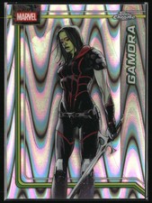 Gamora 2026 Topps Chrome Marvel Comics #40 RayWave Refractor