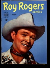 Roy Rogers Comics #35 VF+ (Dell Comics December 1950) RARE CANADIAN EDITION!