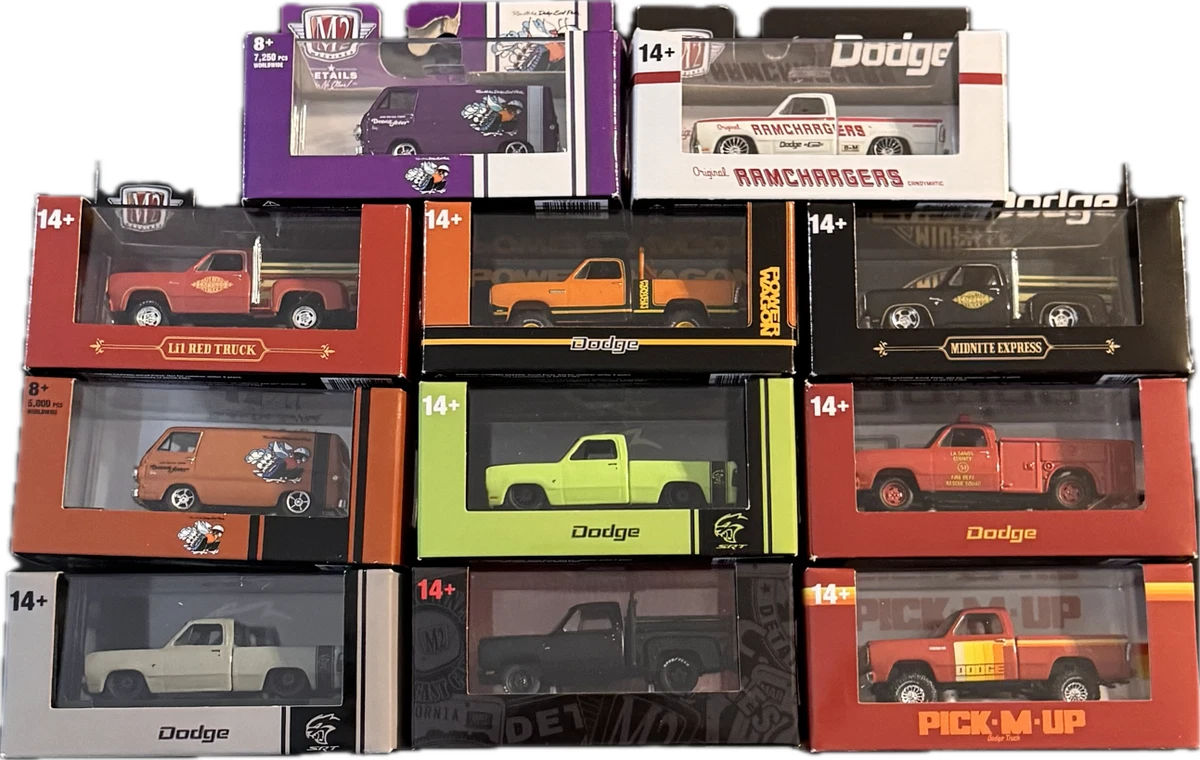 M2 Machines Dodge 1:64 Scale Diecast Cars, Trucks & Vans for sale