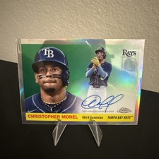 Christopher Morel Chrome Platinum 2025 Refractor /199 Auto