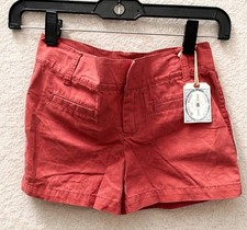 Ralph Lauren Polo Boys/Grils Red Chino Shorts Size 6X NWT Cotton Classic Preppy