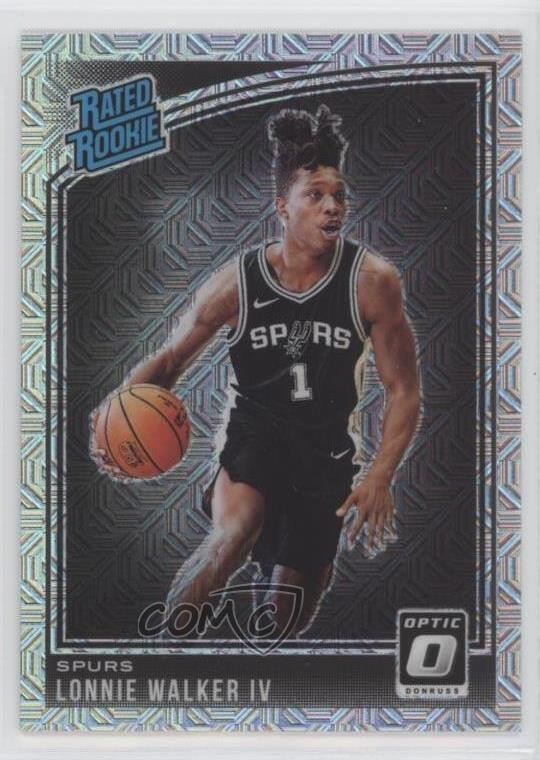 2018 Panini Donruss Optic Rated Choice Prizm Lonnie Walker IV #174 Rookie RC 0b0