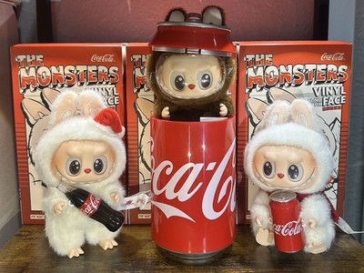 正規品THE MONSTERS LABUBU Coca-Cola 4個セット Pop Mart Blind Box The Monsters x Coca Cola Vinyl Face