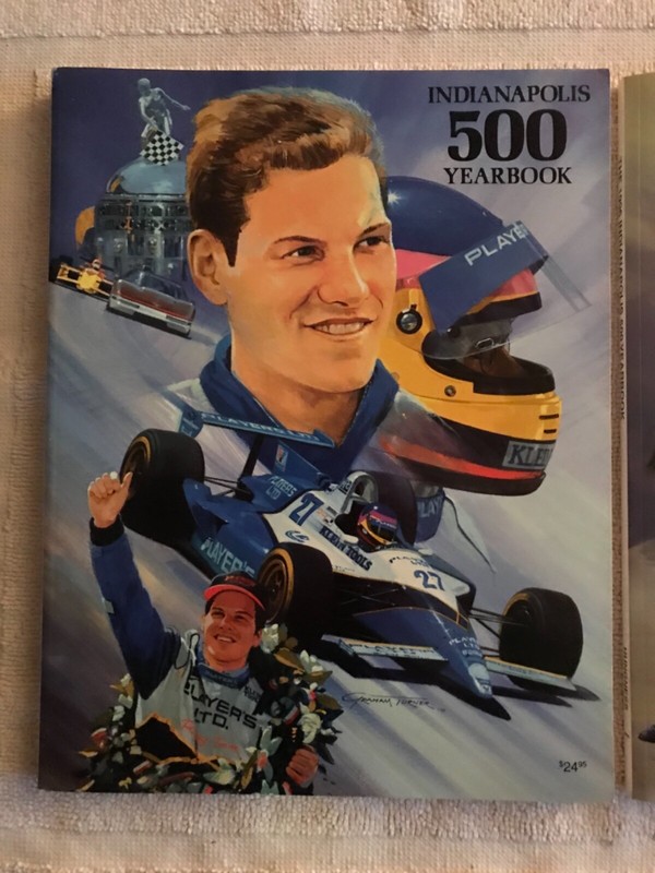 Indy 500 Yearbook 1995 Jacques Villeneuve The Winner
