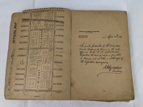 1893 Official Guide to the World's Columbian Hand Book Edition by John J. Flinn - Picture 8 of 15