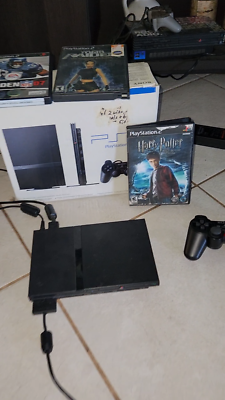 プレイステーション2 Sony PlayStation 2 PS2 Slim SCPH-77001 Console CIB Tested