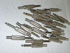 Lot Of 20 Plugs - 1/4" Mono electric guitar Cable Male Audio Speaker Input Jack