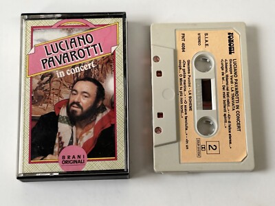 LUCIANO PAVAROTTI IN CONCERT MC Musicassette FNT 4084 FONOTIL