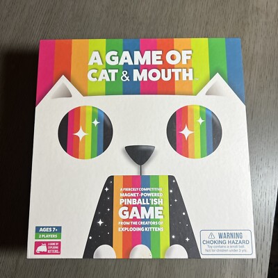 A PINBALL BOARD GAME OF CAT AND MOUTH BY EXPLODING KITTENS
