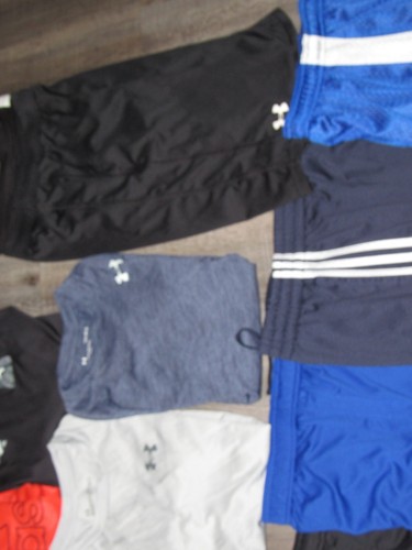 Boy's 34 Pc Lot Large 14 16 Shirts Pants Shorts All UNDER ARMOUR NIKE ADIDAS - Picture 17 of 24