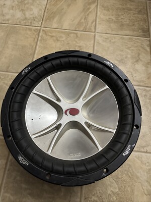 KICKER CVR 12” SPEAKER COMP VR 12 DUAL VOICE COIL OHM SUBWOOFER 12VR 