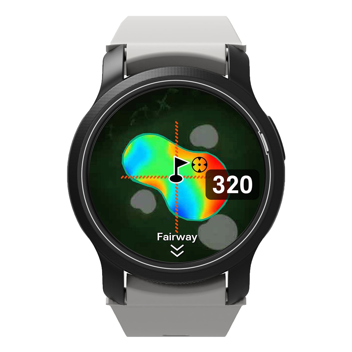 GOLF BUDDY aim W12 full color touch golf watch Built-in GPS