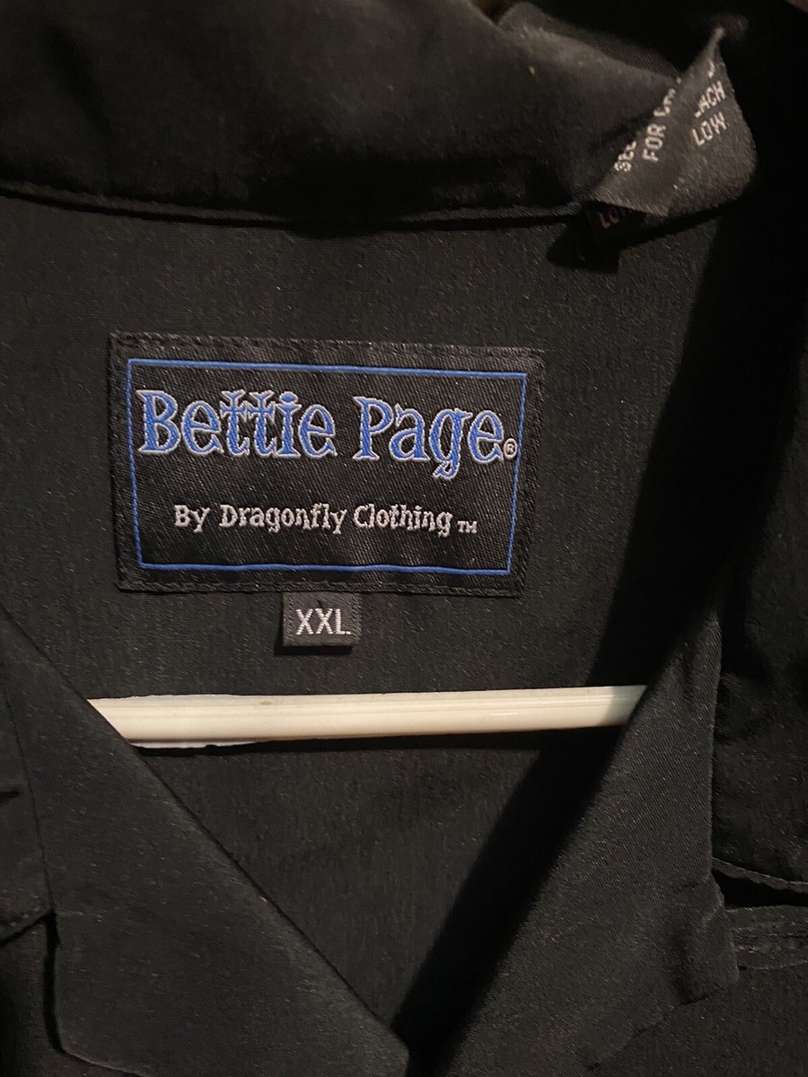 vintage dragonfly bettie page black camp edition Shirt | eBay