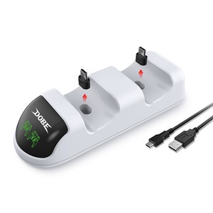 Dual Controller Charger Dock Stand For Sony Ps5 Led Power Station Cradle Z Ebay