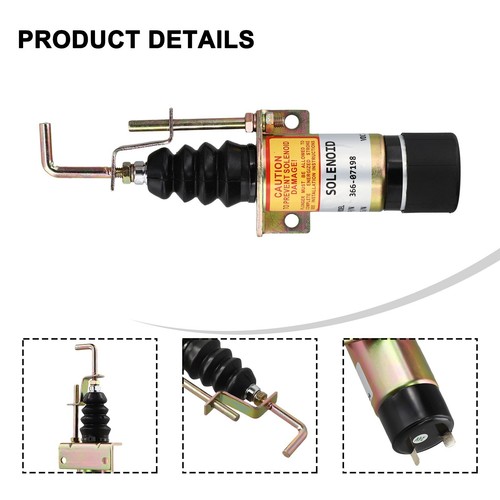Easy Installation 12V/24V Fuel Shut Off Solenoid 36607197 For Diesel Engine - Picture 24 of 45