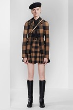 Gorgeous Authentic Christian Dior Runway Tartan Wool Jacket Blazer Sz IT 42 US 6