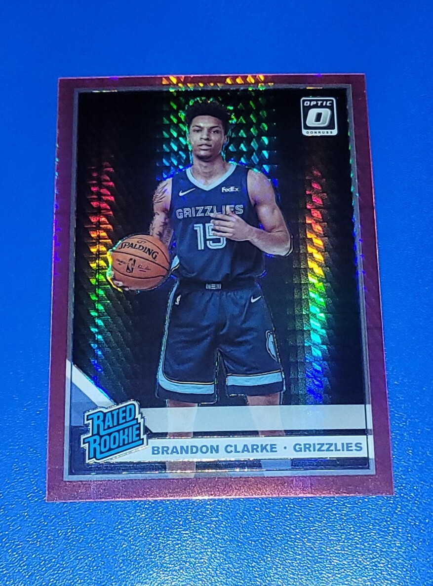 2019-20 Donruss Optic Purple Shock #194 Brandon Clarke RR