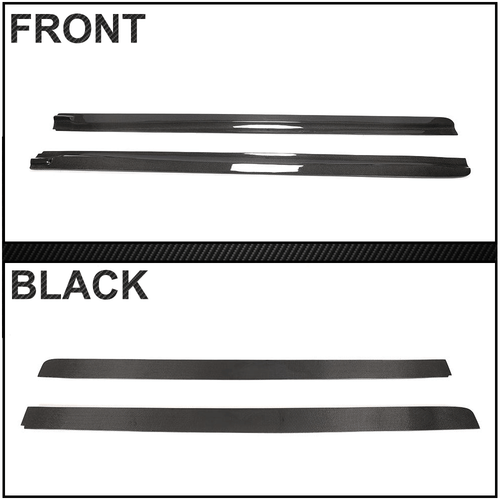 Carbon Seitenschweller Ansätze Schwert Side Skirts Passt für BMW F85 X5M F86 X6M - Bild 10 von 11