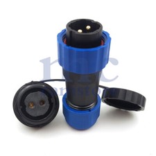 SD20 25A 2 Pin IP68 Bulkhead Waterproof Connector Plug Socket,Aviation Connector
