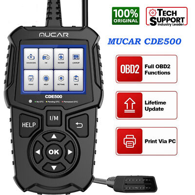 MUCAR CDE500 KFZ OBD2 Auto Diagnosegerät Code Reader Scanner Fehlerauslesegerät-