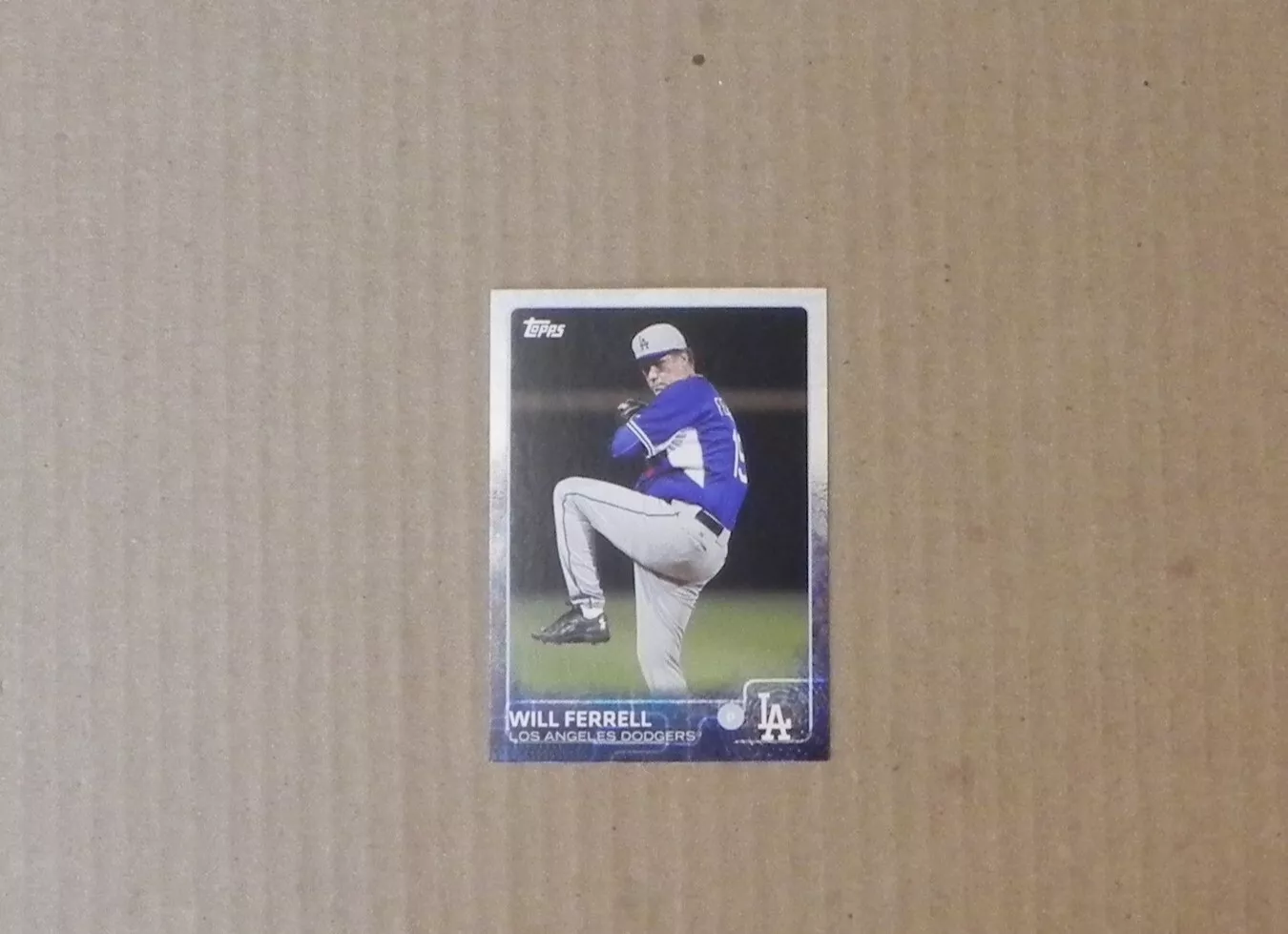 Will Ferrell trading card