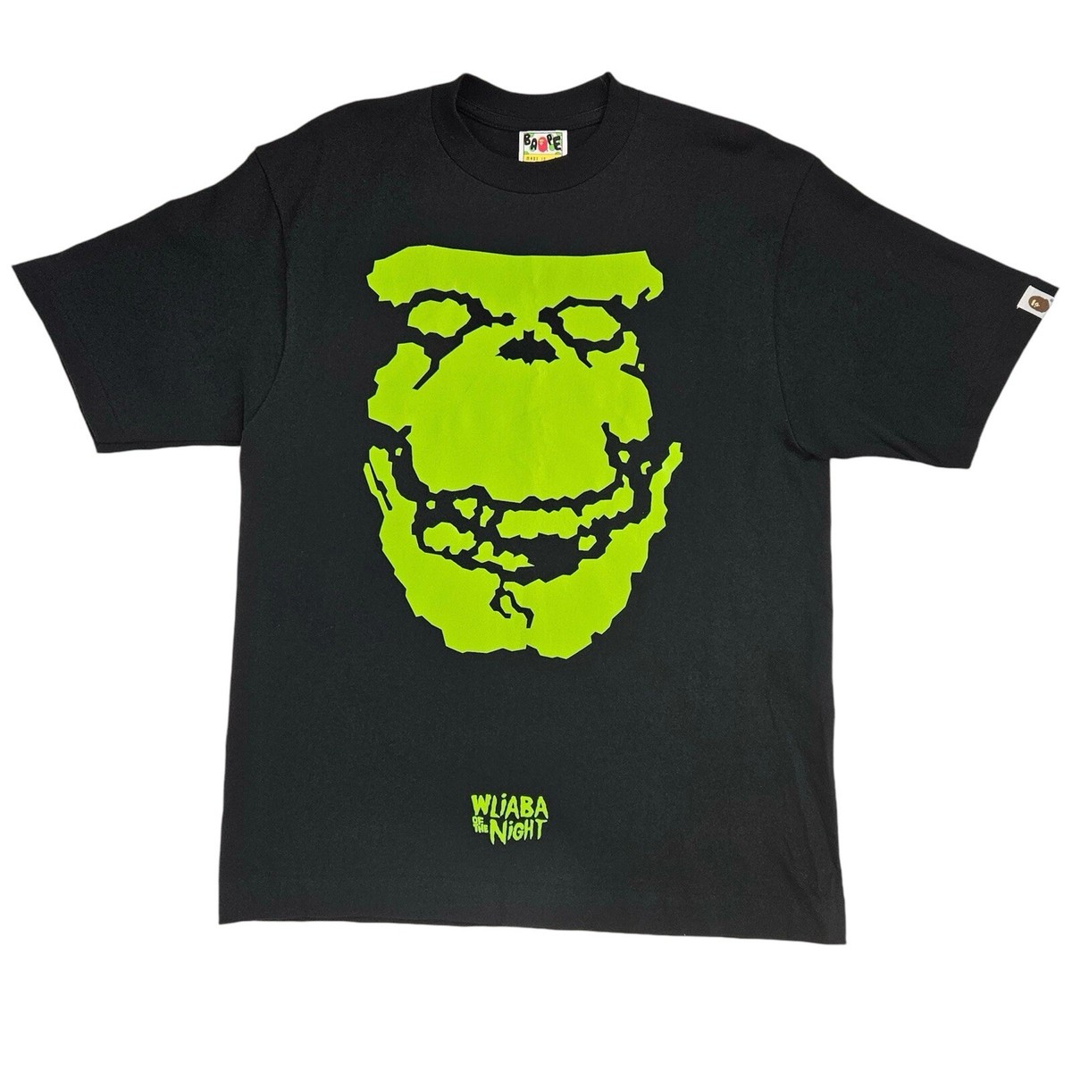 A Bathing Ape BAPE x Misfits WLIABA of the Night T-Shirt Black