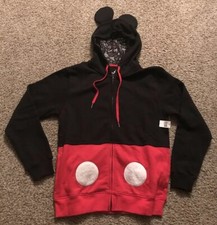 Disney Parks MICKEY MOUSE Hoodie Jacket M L New