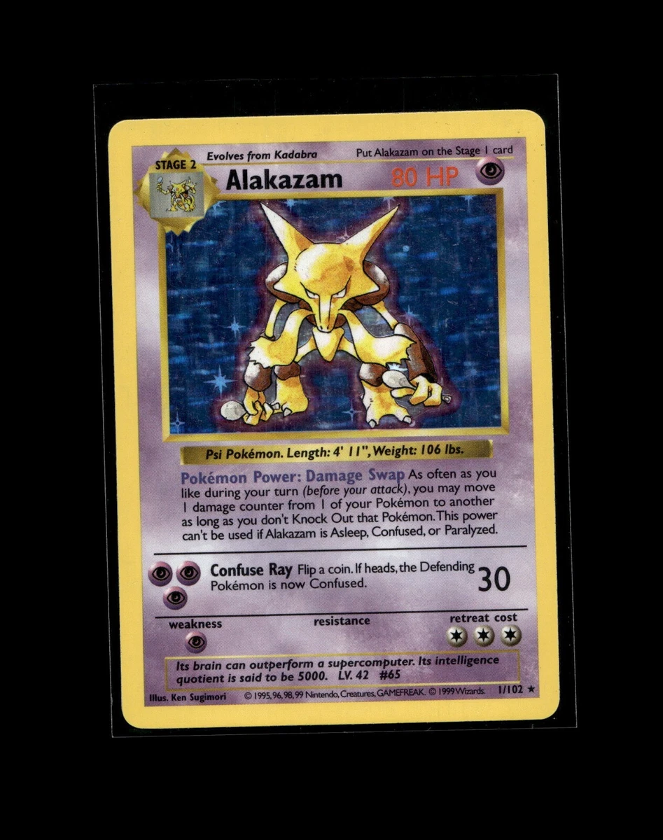 Raichu Pokémon TCG Shadowless Individual Collectible Card Game