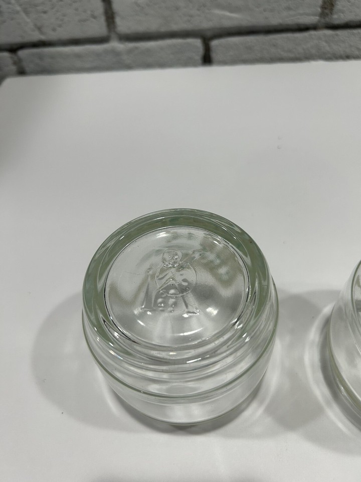 Vintage Peach Wicker Tray Nursery Dresser Vanity Set W 5 Hand painted