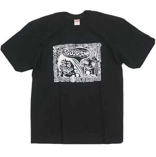 Tee shirt noir visage FW18 Supreme neuf taille moyenne pièce Og Supreme