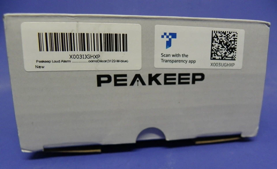 Peakeep Loud Alarm Clock for Heavy Sleepers Adults, Metal 4 Inches Twin Bell - Image 4 of 4