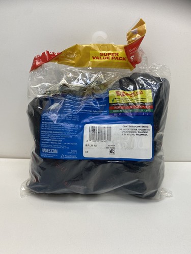 Hanes Boys' Small 4.5-8.5 EZ Sort Comfort Toe Seam No Show Socks Black-12 Pack - Picture 5 of 7