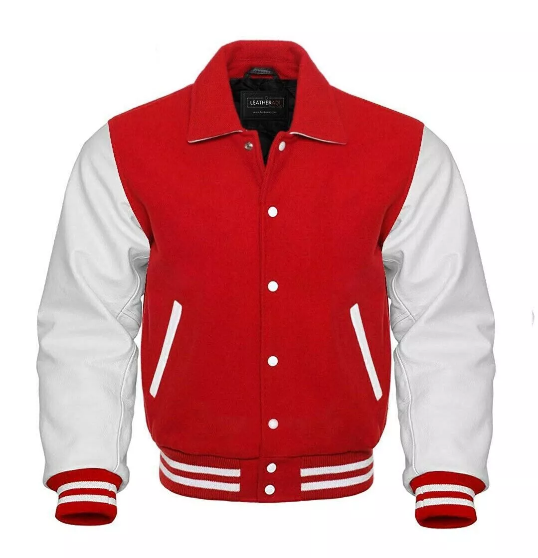 Mens Louis Vuitton Letterman Varsity Bomber Jacket