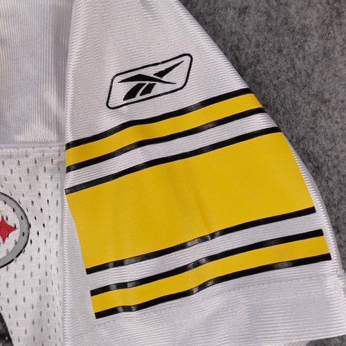 Vintage Pittsburgh Steelers Jersey Mens Boys Medium NFL Troy Polamalu #43 Youth - Picture 7 of 13