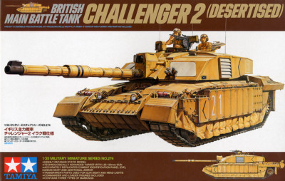 TAMIYA 35274 1:35 British MBT CHALLENGER 2 (DESERTISED) Plastic Model Kit