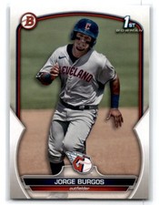 2023 Bowman 1st Jorge Burgos #BP-98 Guardians