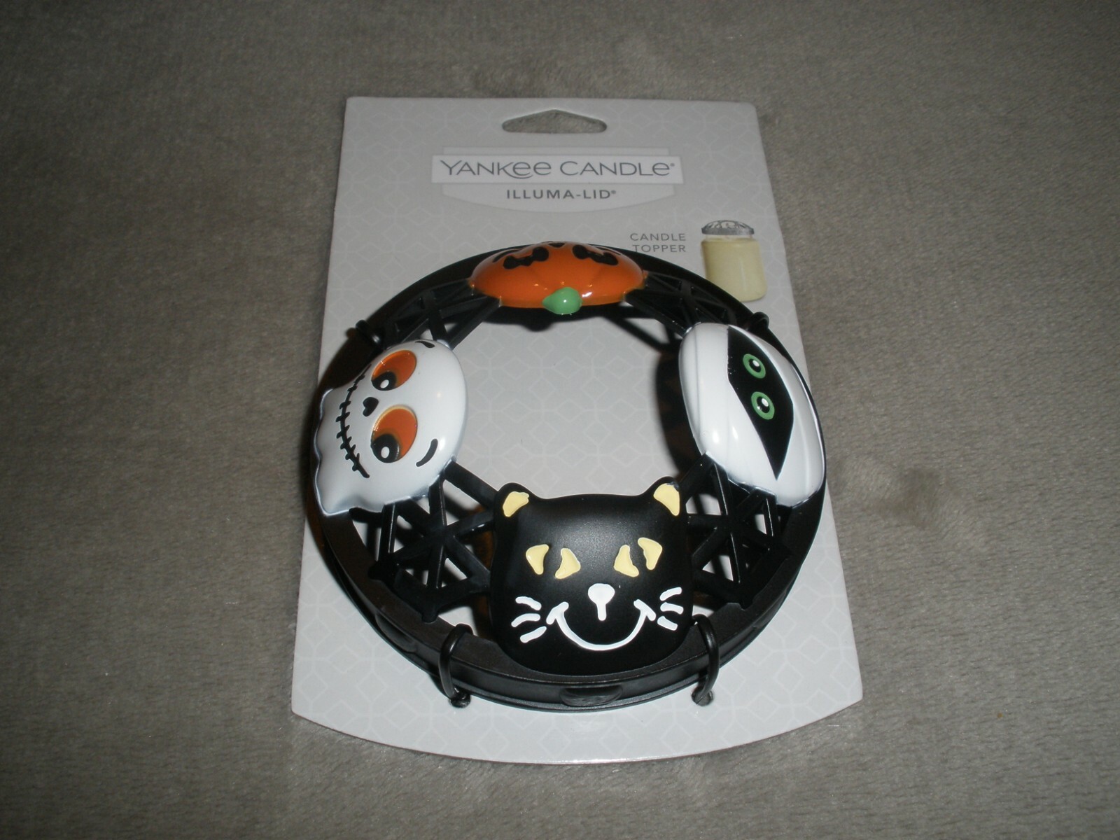 Yankee Candle Halloween Friends Black Illuma Lid Fits 14.5 and 22 Oz Jars for sale online eBay