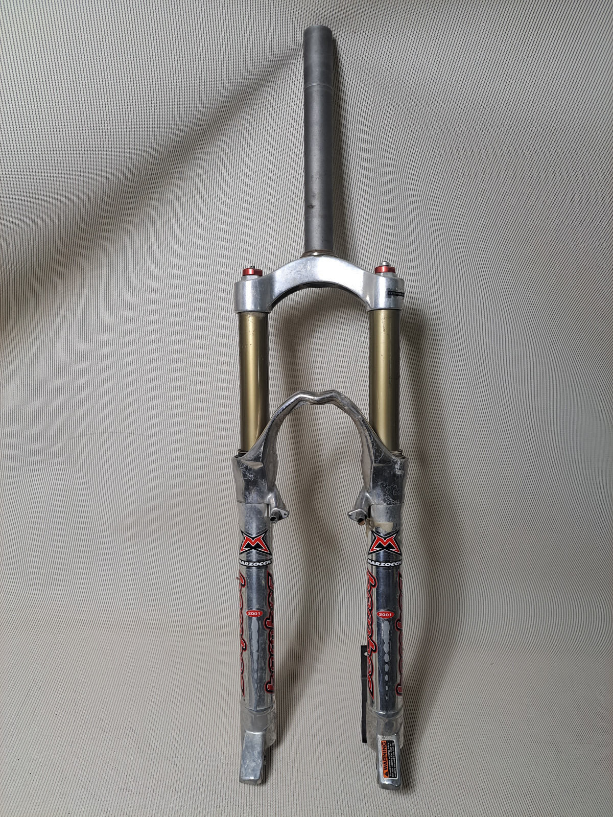 2001 Marzocchi Bomber Z.1 110130mm Travel, QR20+, 26” Wheel Disc/Rim