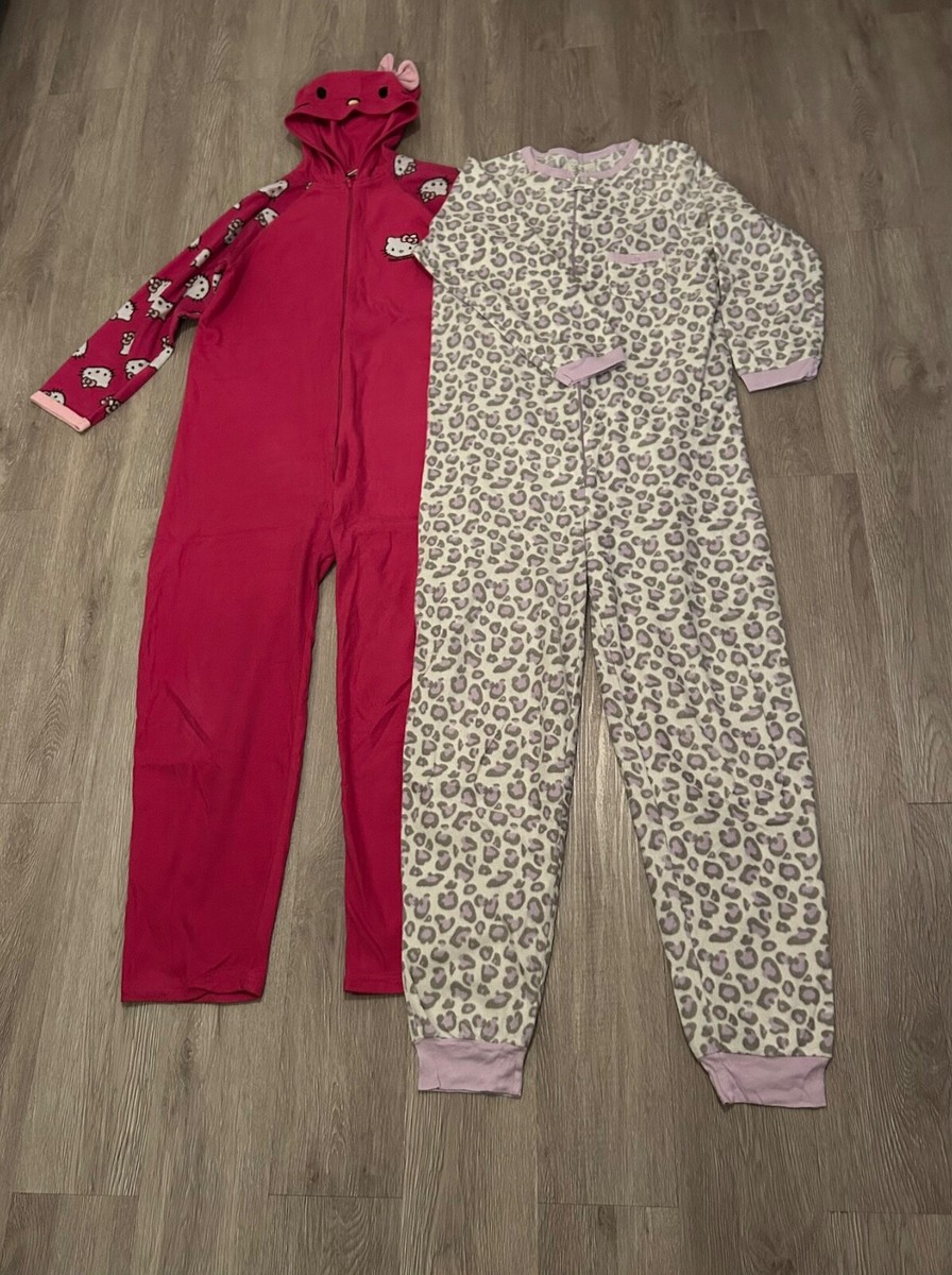 Ladies Pack of All in One Bodysuits Size 8-10 Small Hello Kitty