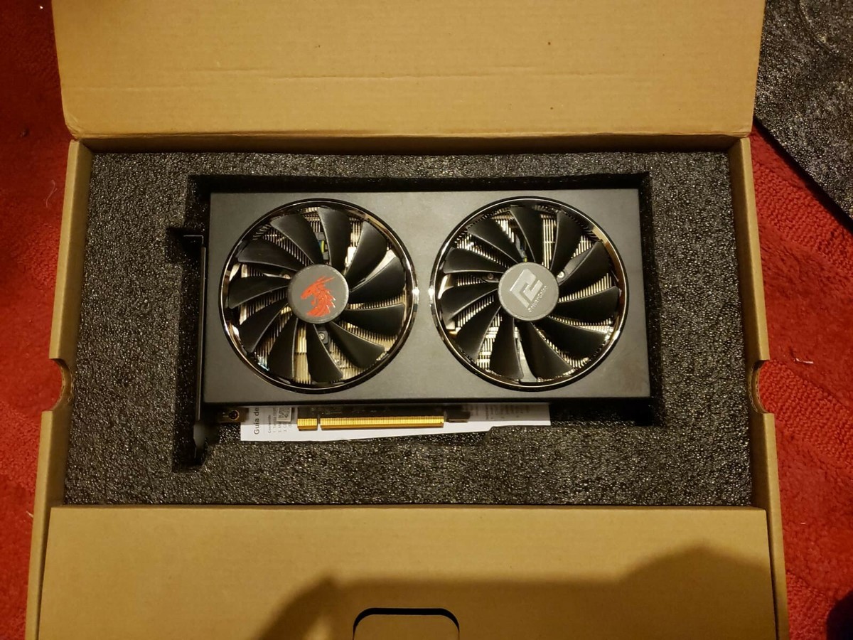 PowerColor AMD Radeon RX 5700 XT 8GB Graphics Card - AX PowerColor AMD Radeon RX 5700 XT 8GB Graphics Card - AX