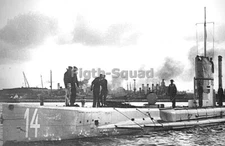 WW2 Picture Photo German U-Boat in World War One  5035
