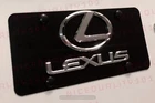 3D Lexus F Sport Front Stainless Steel Finished License Plate Frame Holder