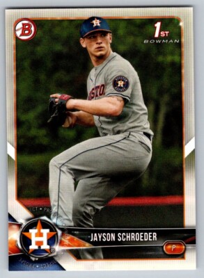 2018 Bowman Draft - #BD-23 Jayson Schroeder (RC) | eBay