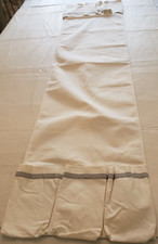 NWOT Pottery Barn Kids Beige  Gray Canvas Twin Bed Size 6 Pocket Caddy