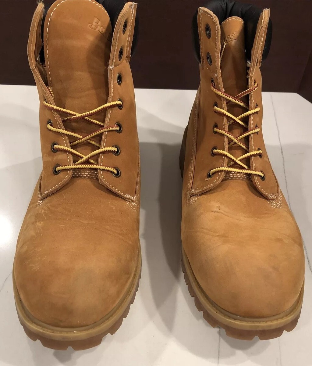 Bass Work Boots Mens Size 10 Brown Upper Synthetic Round Toe Lace Up 71347319B Bass Boots Mens | eBay main image 3