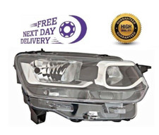 FITS CITROEN BERLINGO VAN 2018-2023 HEADLAMP HEADLIGHT RIGHT RH SIDE DRIVER O/S