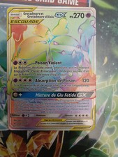 Carte Pokémon Grotadmorv Et Grotadmorv D’alola GX 220/214 SL10 FR NEUF
